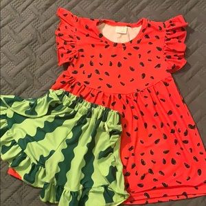 Boutique Watermelon Outfit